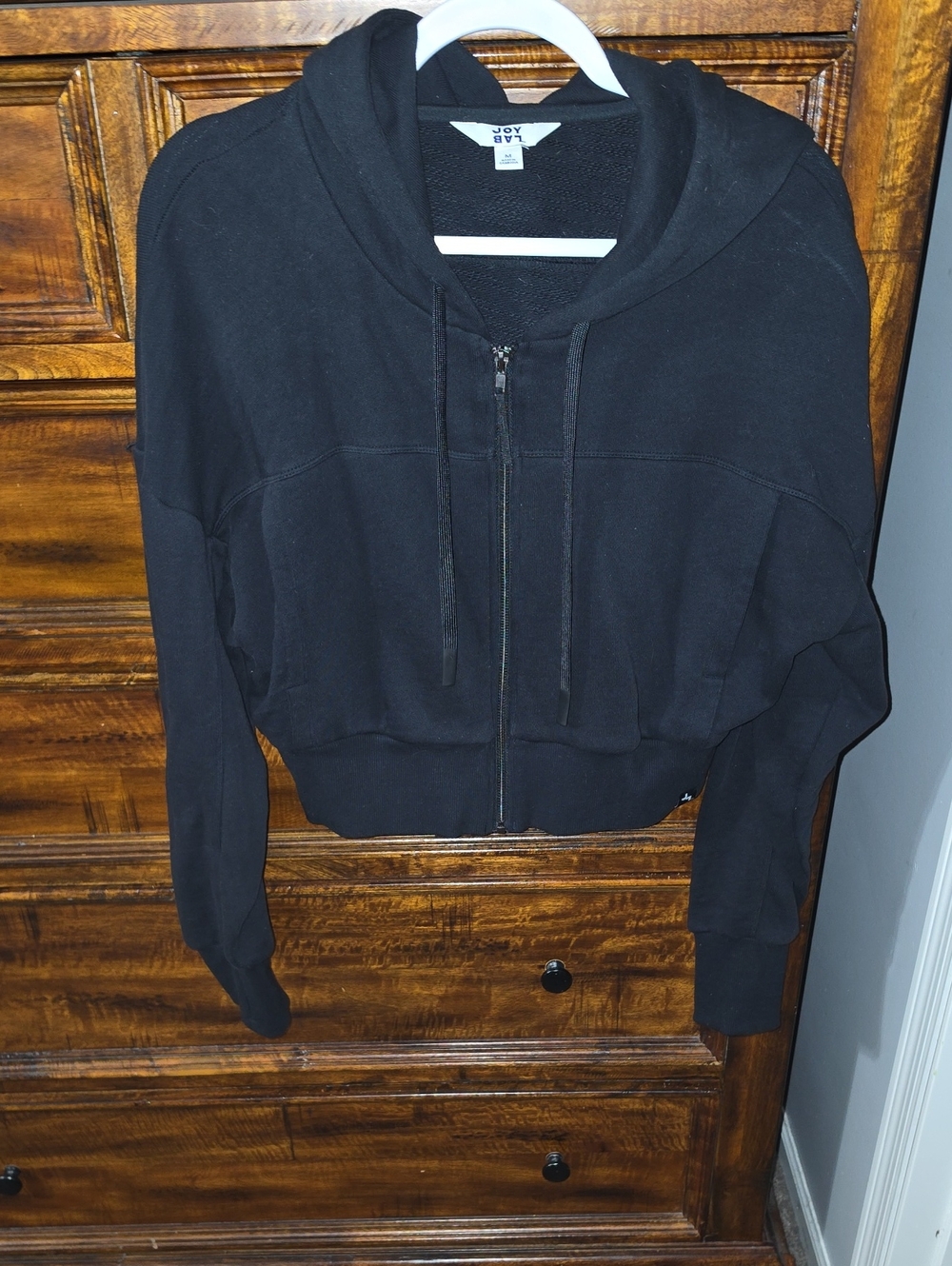 JOYLAB Womens Full Zip Black Hoodie. Like New Condition